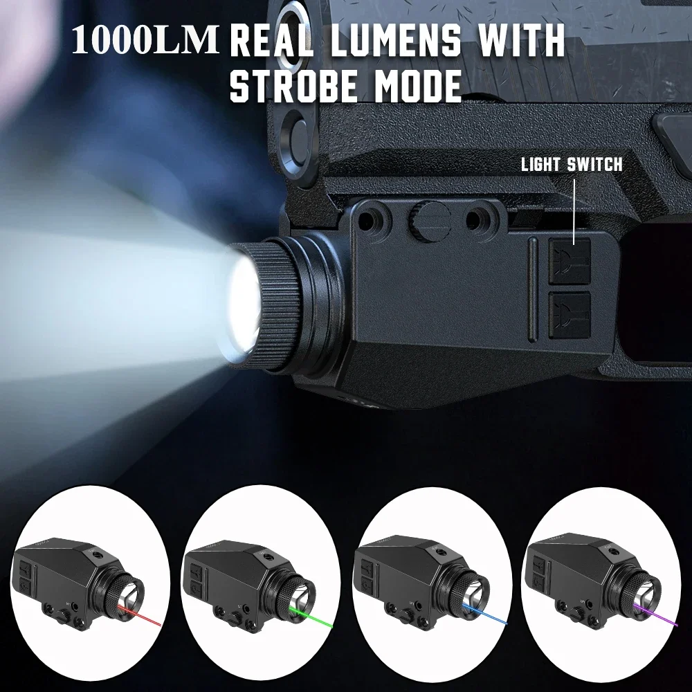 Timing Light Gun - مصباح يدوي تكتيكي LED بقوة 1000
