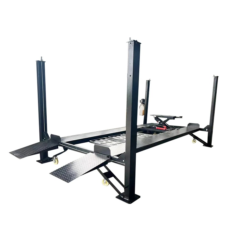 Car Lift - رافعة سيارات هيدروليكية رباعية الأعمدة بتحرير