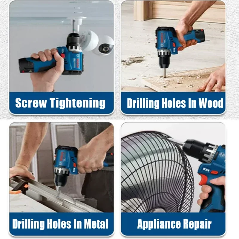 مثقاب كهربائي بوش GSR 12V-31 ب - مراجعة Torque Wrench وسعره