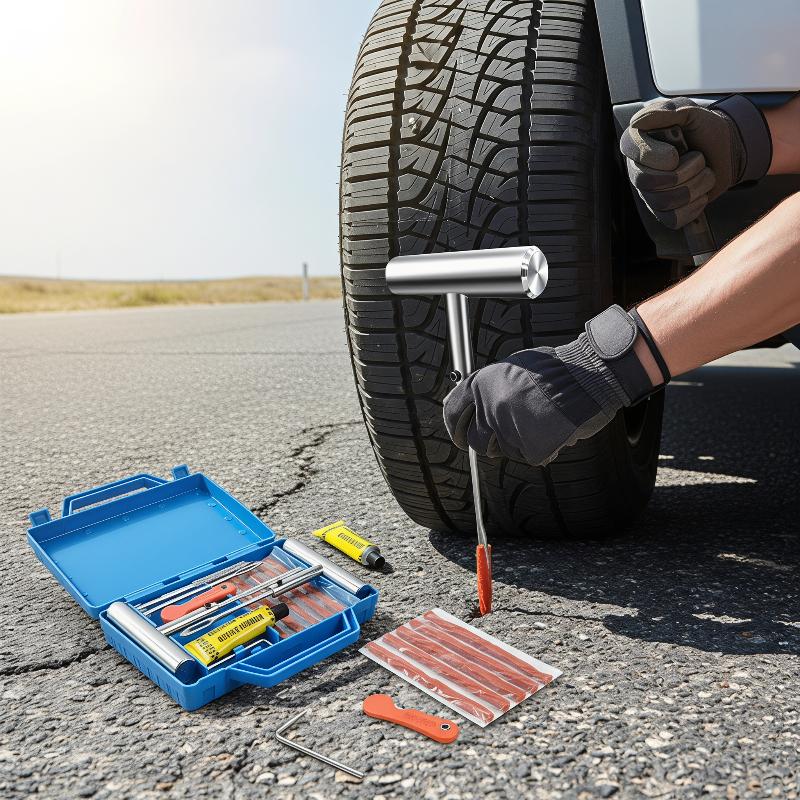 طقم إصلاح إطارات السيارات للطو - مراجعة Car Repair Tools وسعره