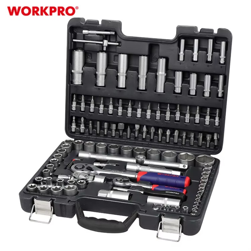 طقم أدوات يدوية احترافية 108 ق - مراجعة Socket Set وسعره