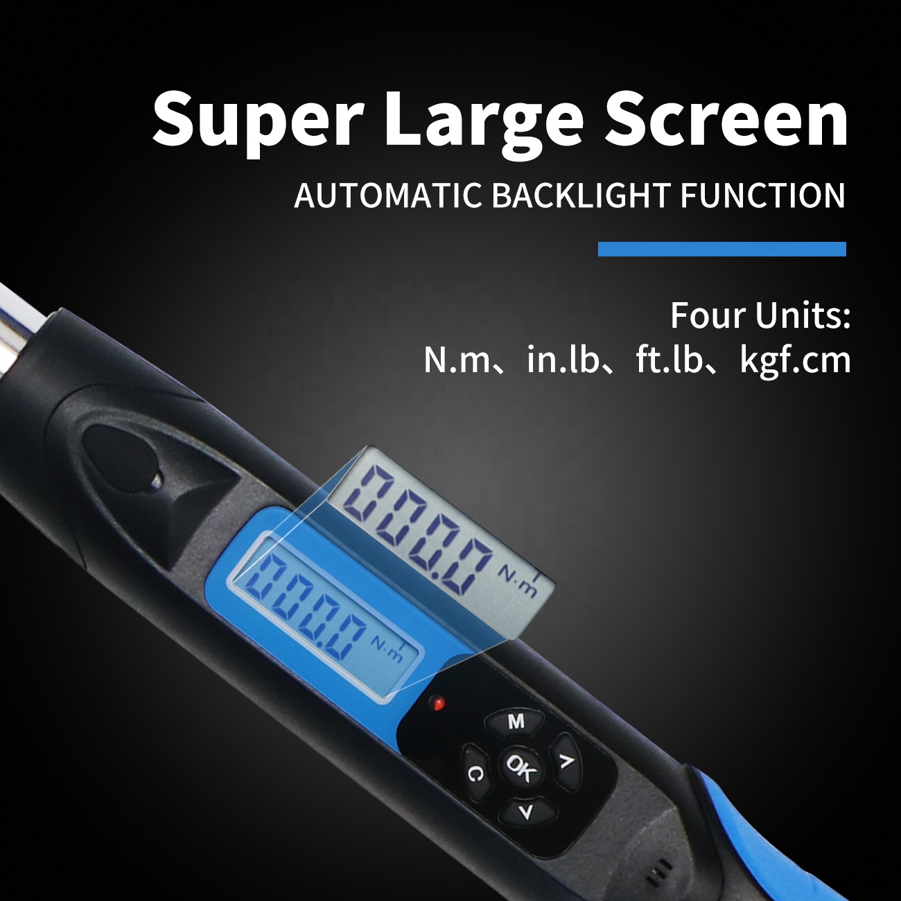 مفتاح عزم رقمي لرأس قضبان التس - مراجعة Torque Wrench وسعره